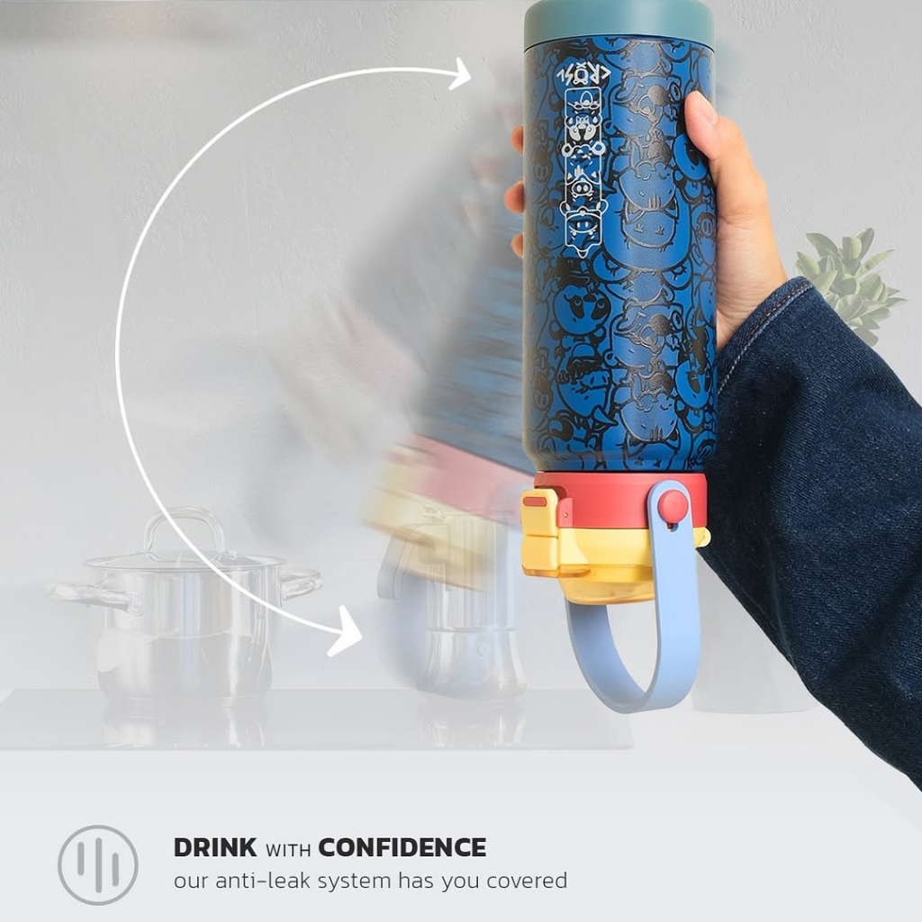 CRSL Siply Tumbler I Botol Tempat minum I 2in1 Tumbler I Tumblr Travel Bottle Stainless 700ml 24oz