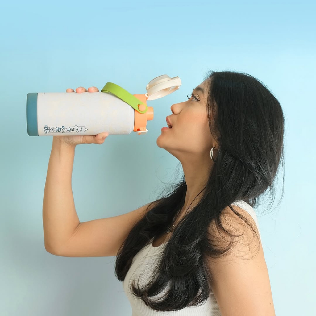 CRSL Siply Tumbler I Botol Tempat minum I 2in1 Tumbler I Tumblr Travel Bottle Stainless 700ml 24oz
