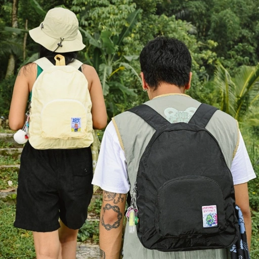 Image of CRSL Packo Backpack Series I Ransel I Foldable Backpack I Tas Travel Lipat