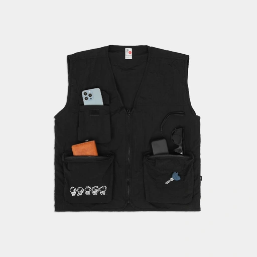 Image of CRSL Tuto Vest Black I Vest I Rompi I Jacket I Atasan I  Unisex