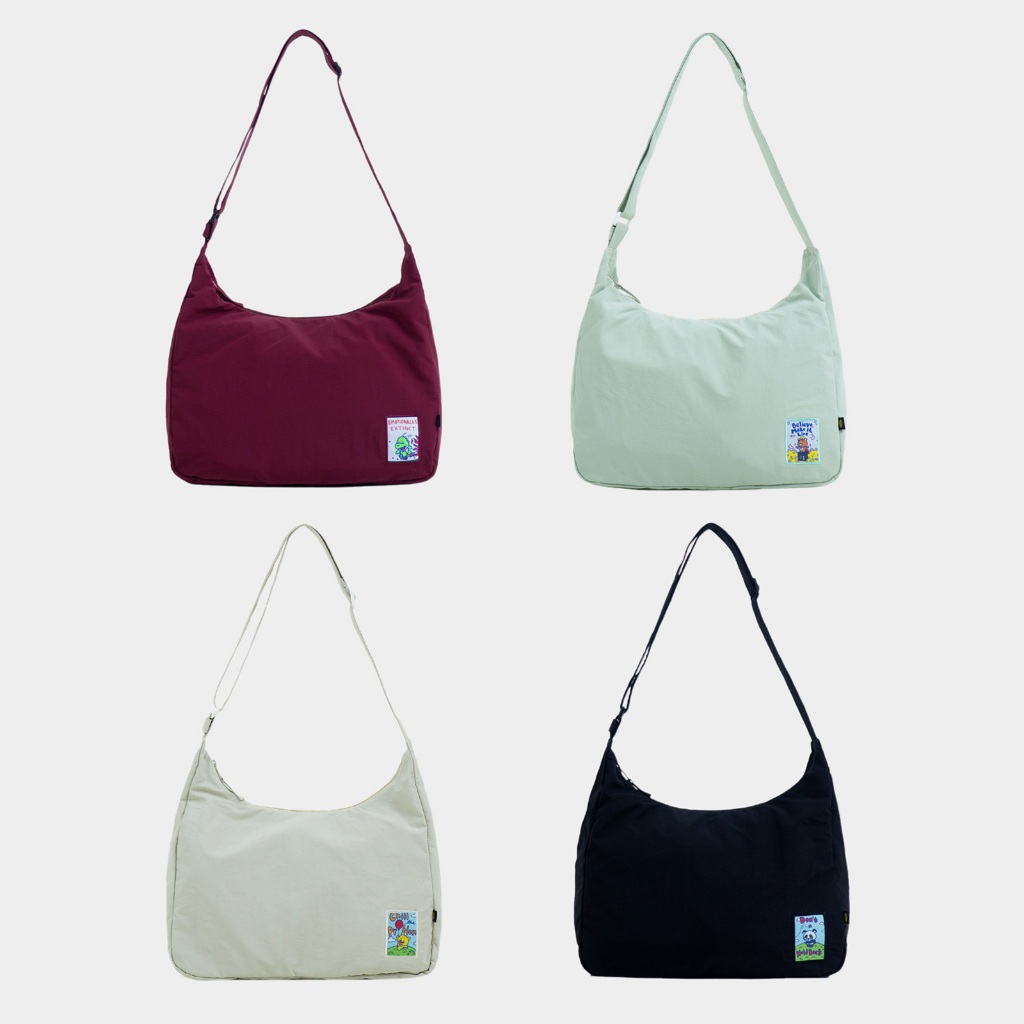 CRSL Niflo Sling Bag Series I Tas Slempang I Slingbag Casual I Unisex Pria Wanita | Nylon Crinkle