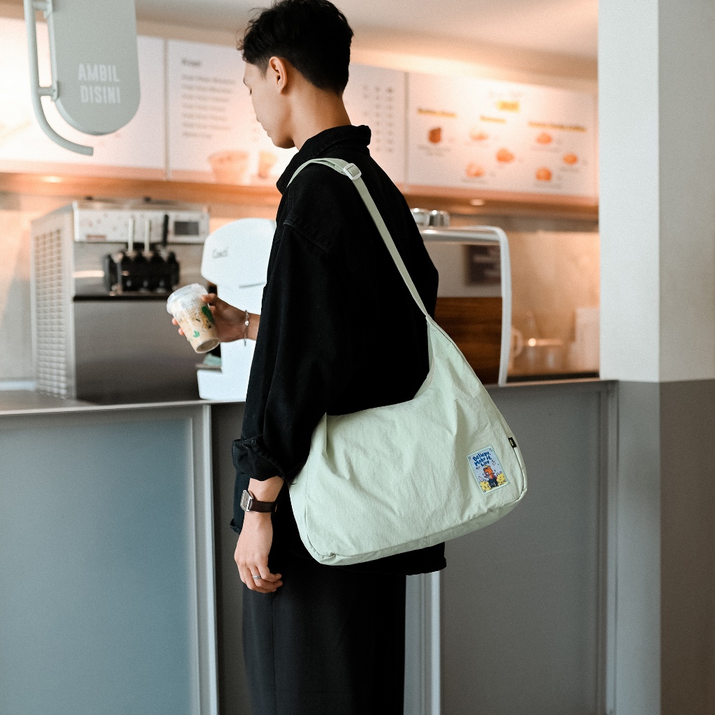 CRSL Niflo Sling Bag Series I Tas Slempang I Slingbag Casual I Unisex Pria Wanita | Nylon Crinkle