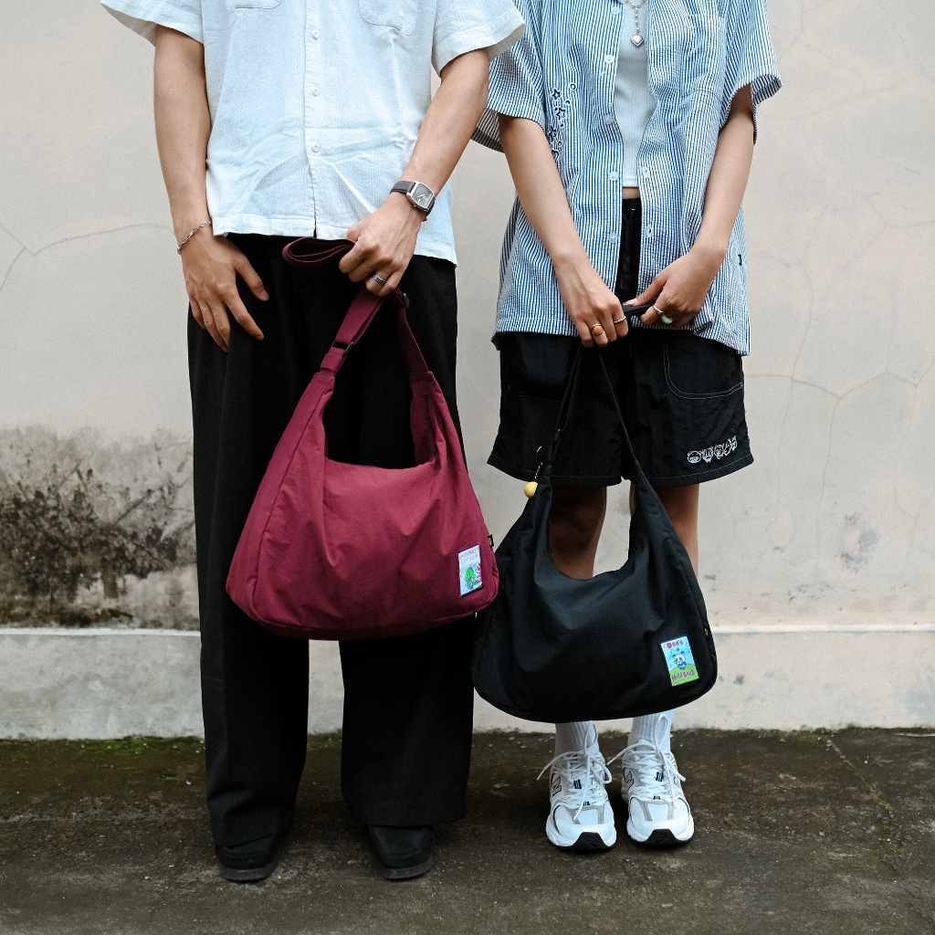 CRSL Niflo Sling Bag Series I Tas Slempang I Slingbag Casual I Unisex Pria Wanita | Nylon Crinkle