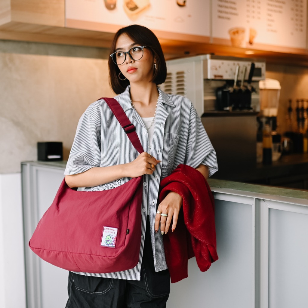 CRSL Niflo Sling Bag Series I Tas Slempang I Slingbag Casual I Unisex Pria Wanita | Nylon Crinkle