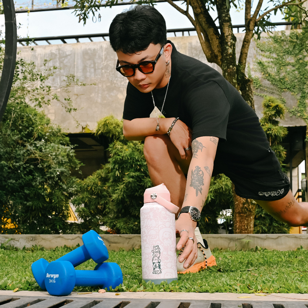 CRSL Drinke Broken White Tumblr Series I Botol Tempat minum I Tumbler I Tumblr Travel Bottle Stainless 900ml 32oz