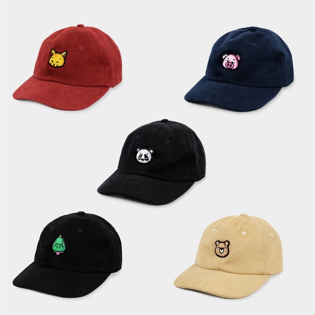 CRSL Basic Baseball Cap | Choose Characters | Topi Baseball | Topi Casual | Topi Unisex