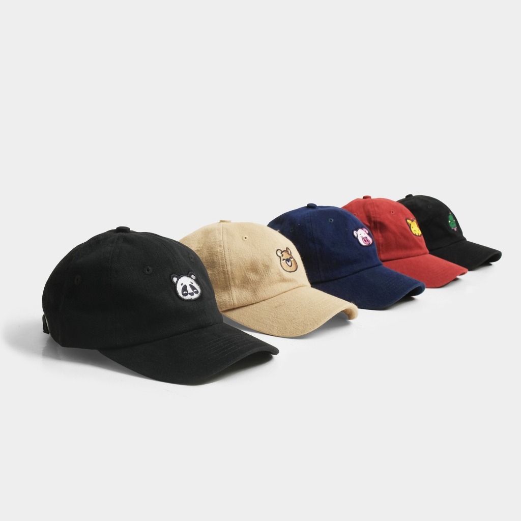 CRSL Basic Baseball Cap | Choose Characters | Topi Baseball | Topi Casual | Topi Unisex