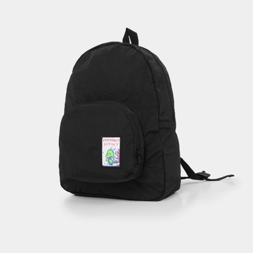 Image of CRSL Odin Packo Backpack Black I Ransel I Foldable Backpack I Tas Travel Lipat