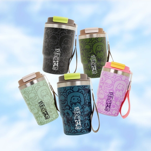 Image of CRSL Zoey Water Bottle I Botol Tempat minum I Tumbler I Tumblr Travel Bottle Stainless 480ml 16oz