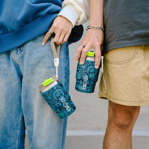Image of CRSL Zoey Water Bottle I Botol Tempat minum I Tumbler I Tumblr Travel Bottle Stainless 480ml 16oz