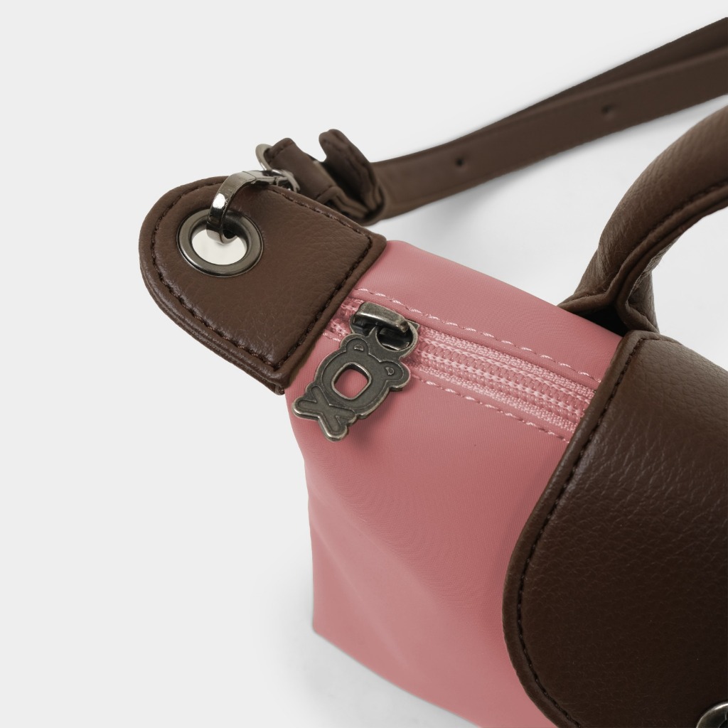 CRSL Popo Picabo Sling Bag Salem I Cross Body Mini Bag I Hand Bag I Tas Selempang wanita | Pouch bag | tas ponsel biru