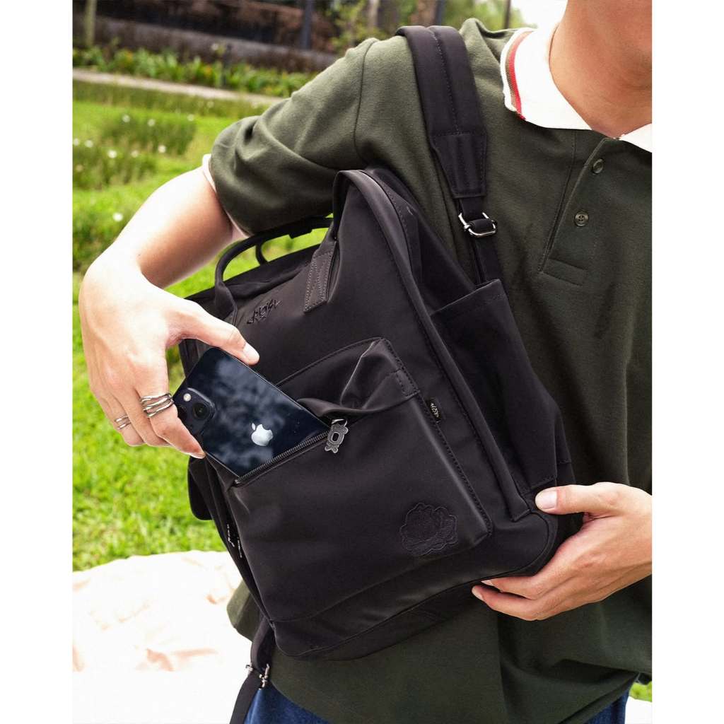 CRSL Flacko Backpack I Ransel I Tas Sekolah I Backpack Nylon I Tas Pria Wanita