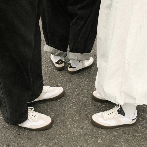 Image of CRSL Slyde Sneakers White I Sepatu Tali I Sport Shoes I Footwear I Sepatu Pria Wanita