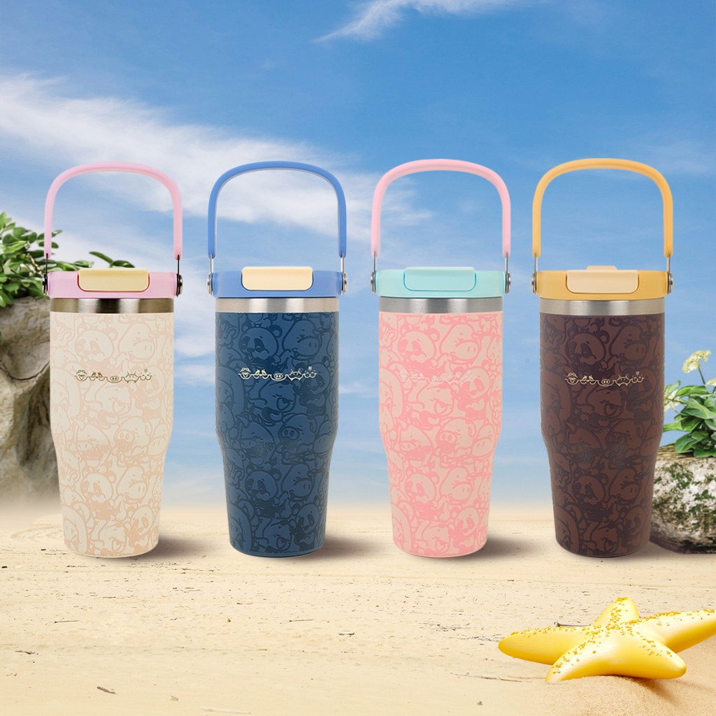 CRSL Kawari Tumbler Series I Botol Minum I Travel Bottle I Lid Handle Tumbler SUS 304 I 740ml 25 oz