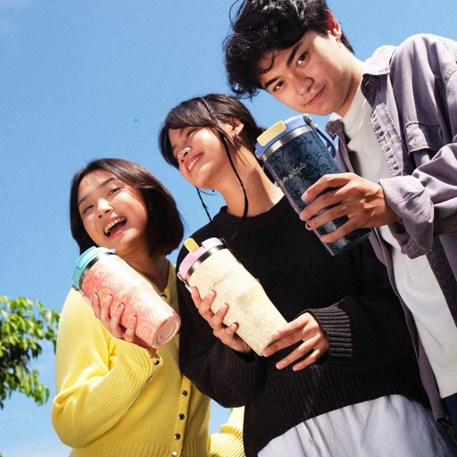 Image of CRSL Kawari Tumbler Series I Botol Minum I Travel Bottle I Lid Handle Tumbler SUS 304 I 740ml 25 oz