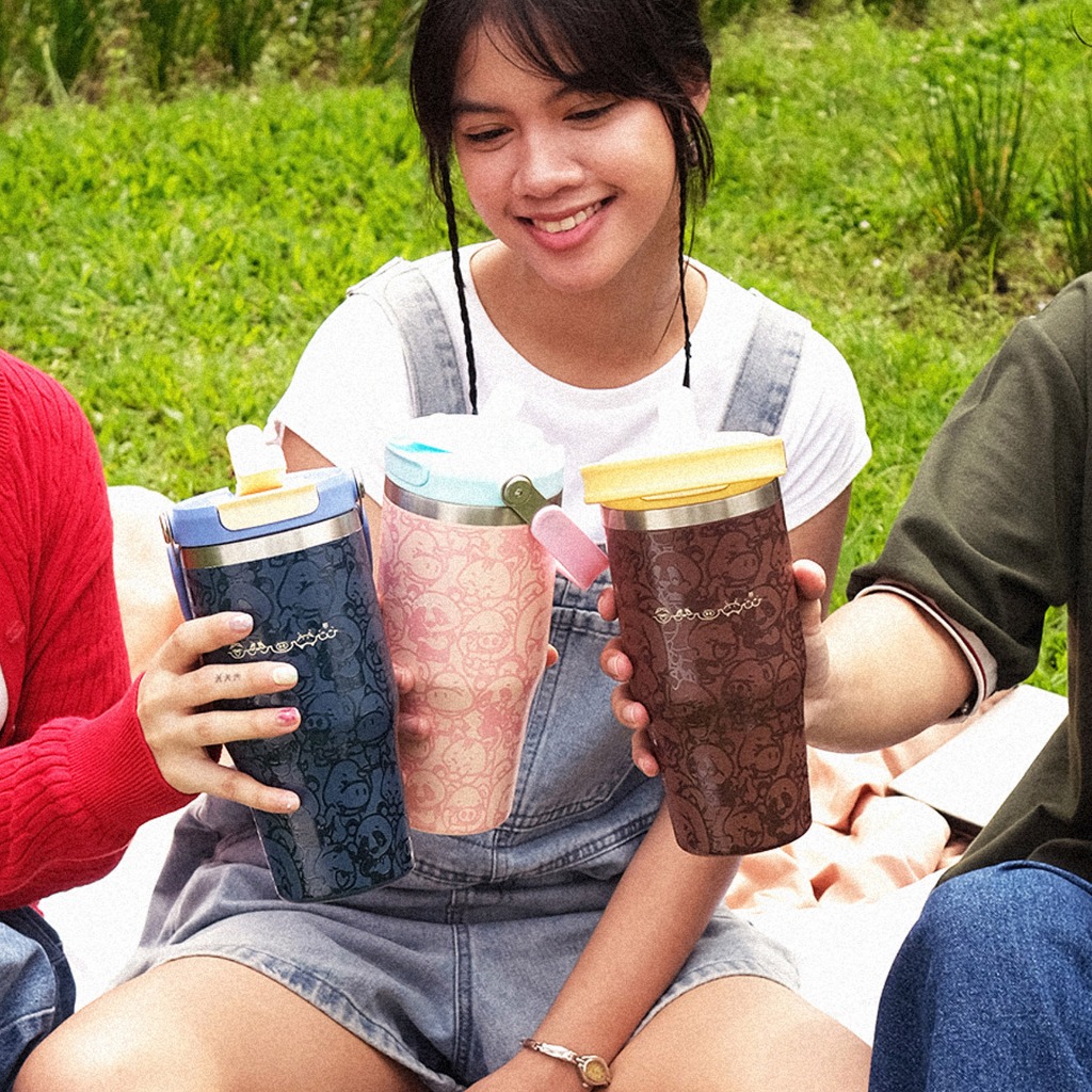 CRSL Kawari Tumbler Series I Botol Minum I Travel Bottle I Lid Handle Tumbler SUS 304 I 740ml 25 oz