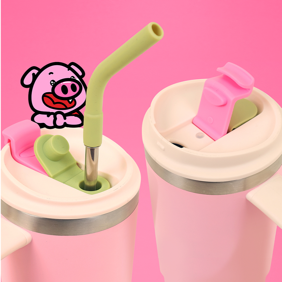 CRSL Grippi Tumbler Series I Tumbler Handle I Straw I Bottle 1000ml I Botol Minum SUS304 I 32 oz
