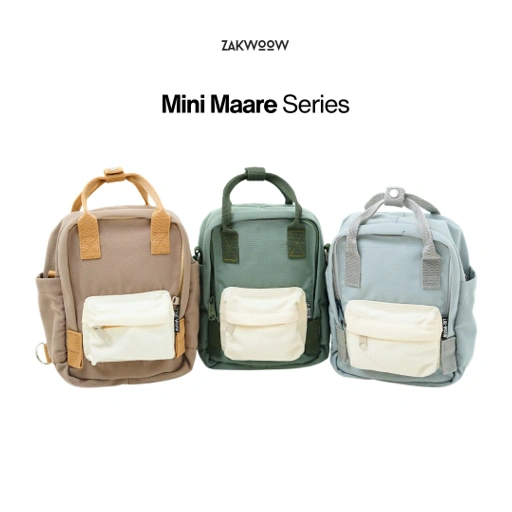 Image of Zakwoowstyle 3 in 1 Mini Maree  | Tas Wanita | Tas Selempang dan Bahu Wanita | Ransel Wanita