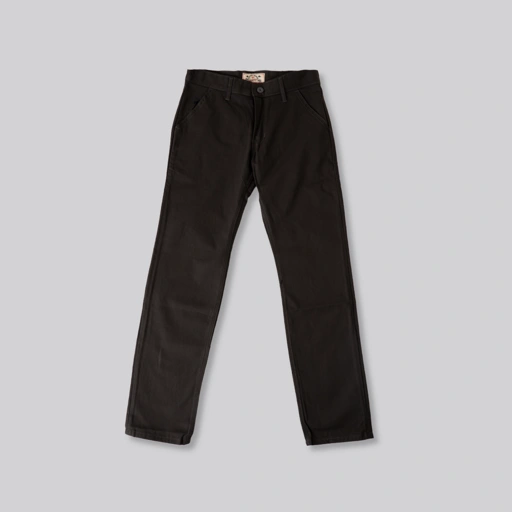 Image of CHINOPANTS DARK GREY SELVEDGE ACCENT