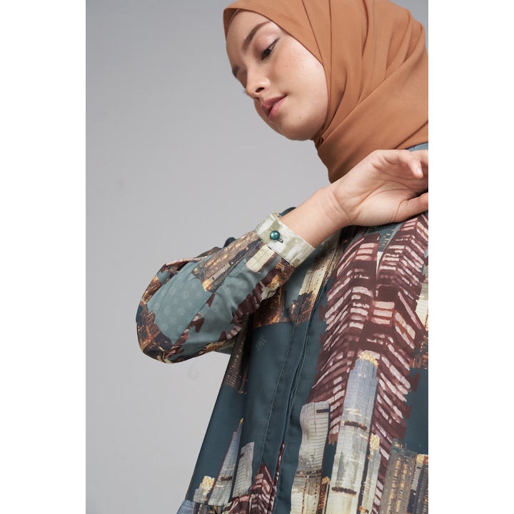 HOLDER TOP EMERALD GREEN DEFECT - RIA MIRANDA FOR RUMAH AYU