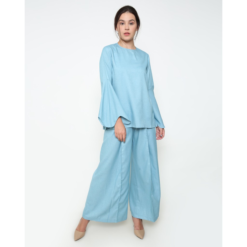 RAFEA TOP DENIM - RUMAH AYU