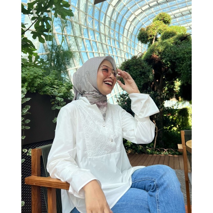 ZAFI TOP WHITE - LUMIERE
