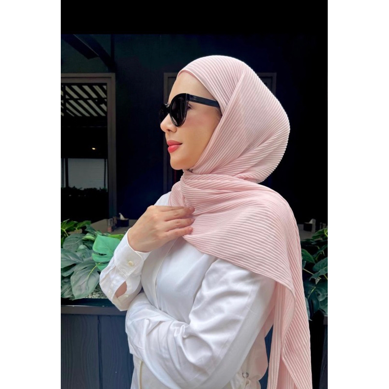 PASHMINA PLEATS INSTAN - VILONA LA VENA