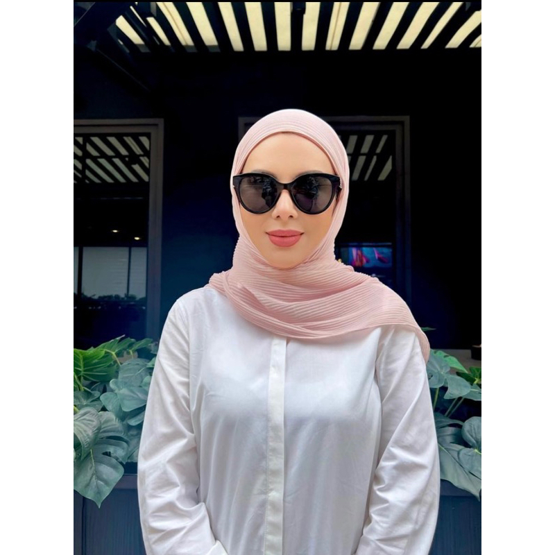 PASHMINA PLEATS INSTAN - VILONA LA VENA