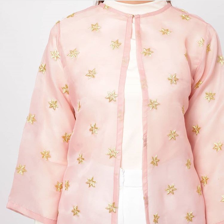 KASSI OUTER PINK - VIENNA MUTIA X RUMAH AYU