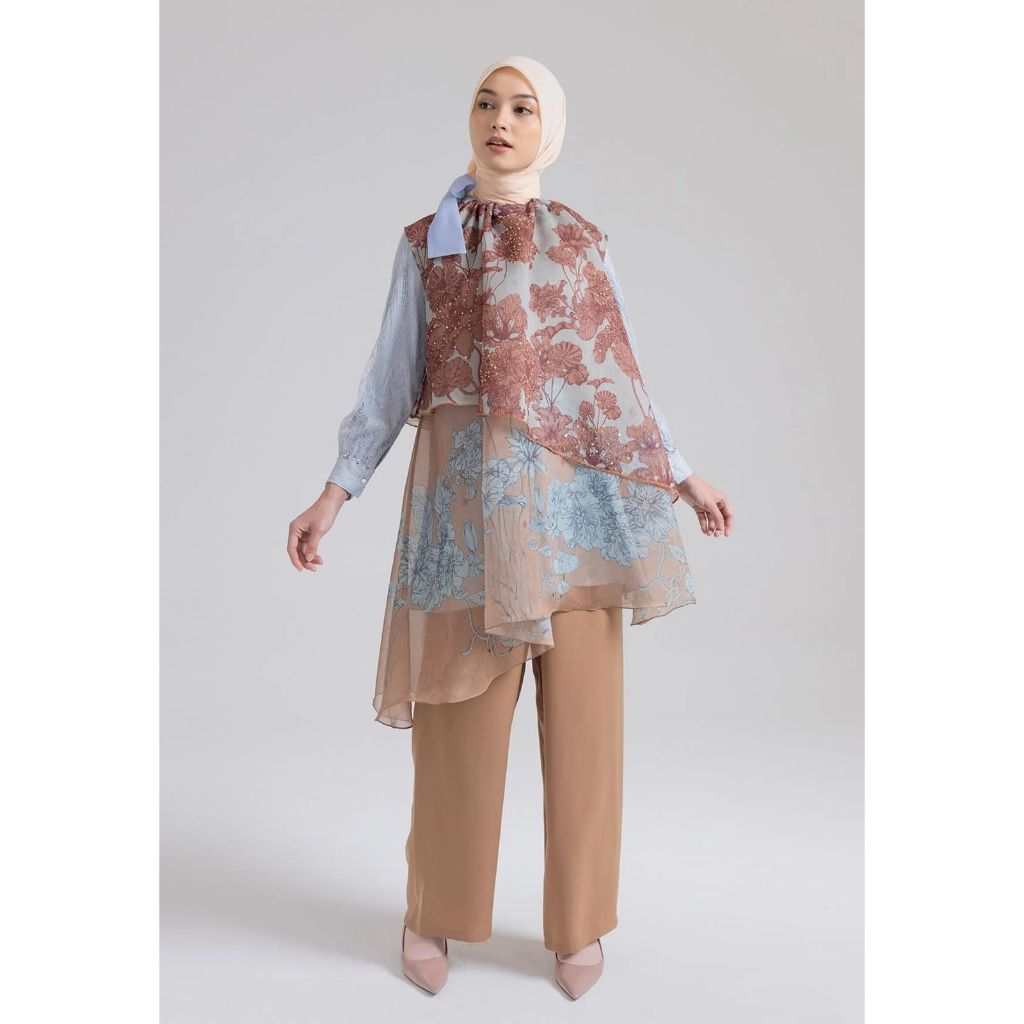 ADENA TUNIC CORAL PEACH - RIA MIRANDA