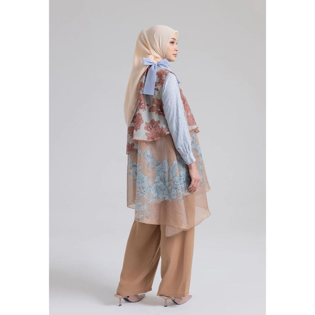 ADENA TUNIC CORAL PEACH - RIA MIRANDA