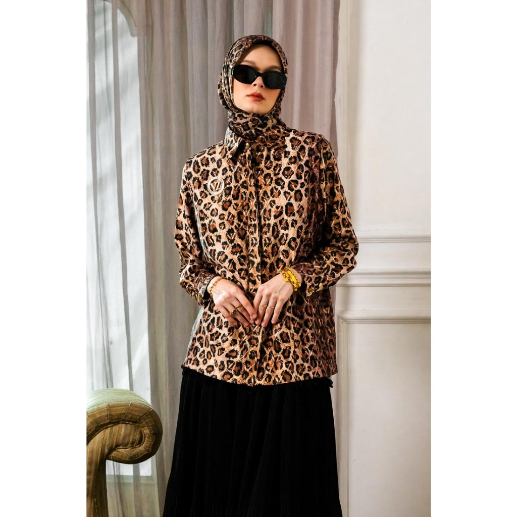 VZ ODYSSEY TOP LEOPARD - VIVI ZUBEDI