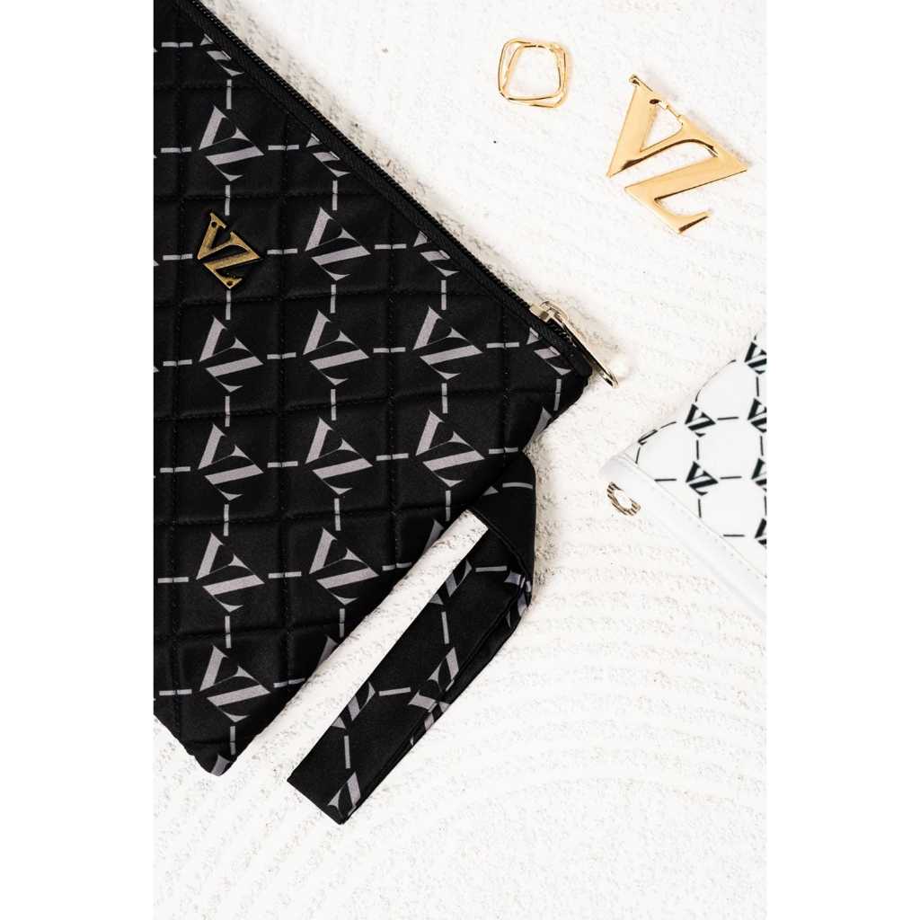 VZ MONOGRAM POUCH - VIVI ZUBEDI