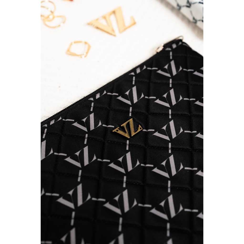 VZ MONOGRAM POUCH - VIVI ZUBEDI