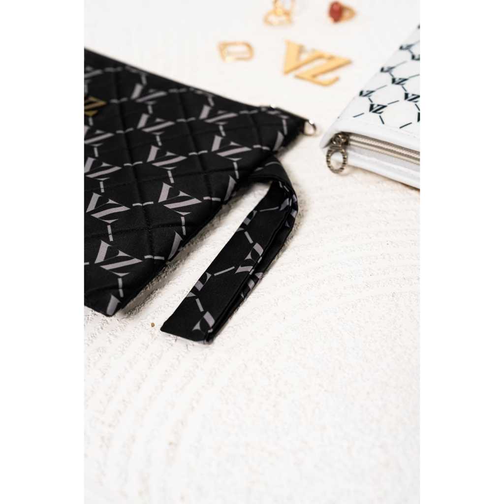 VZ MONOGRAM POUCH - VIVI ZUBEDI