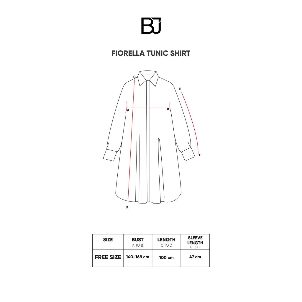 FIORELLA TUNIC SHIRT - BENANG JARUM
