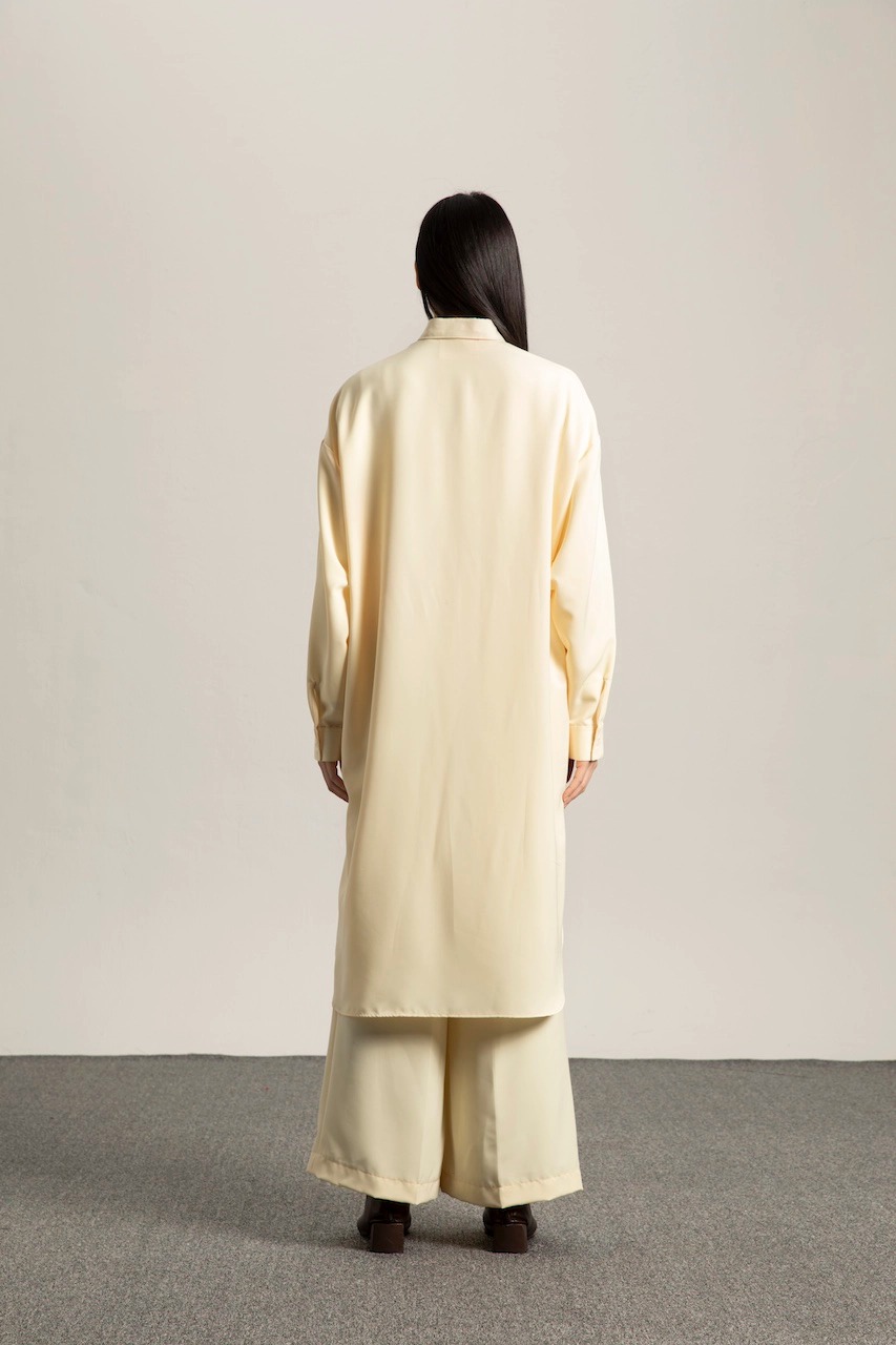 QYBURN TUNIC WAX YELLOW - IKYK