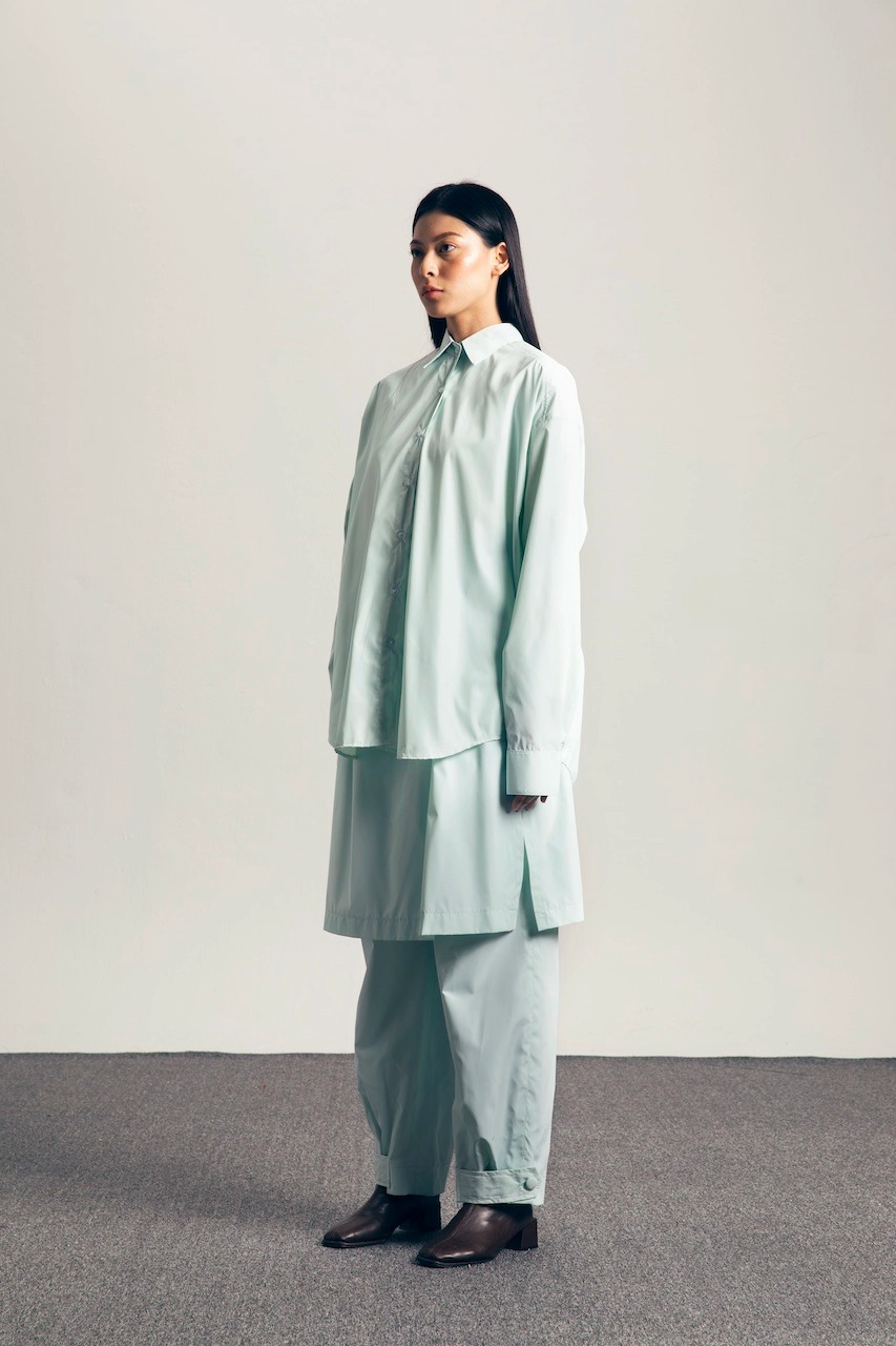 SIOBHAN SHIRT SALT AIR - IKYK