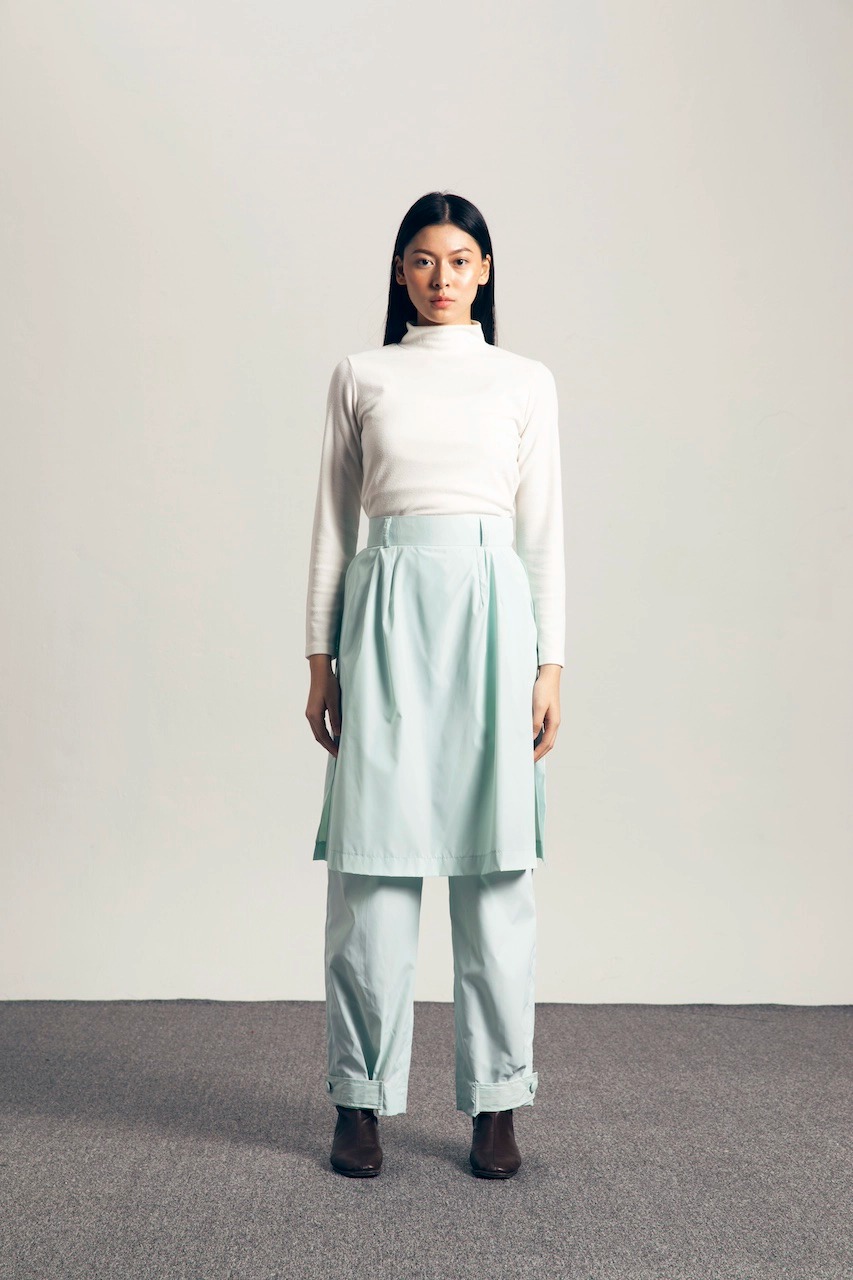 ADAGIO LONG SKIRT SALT AIR - IKYK