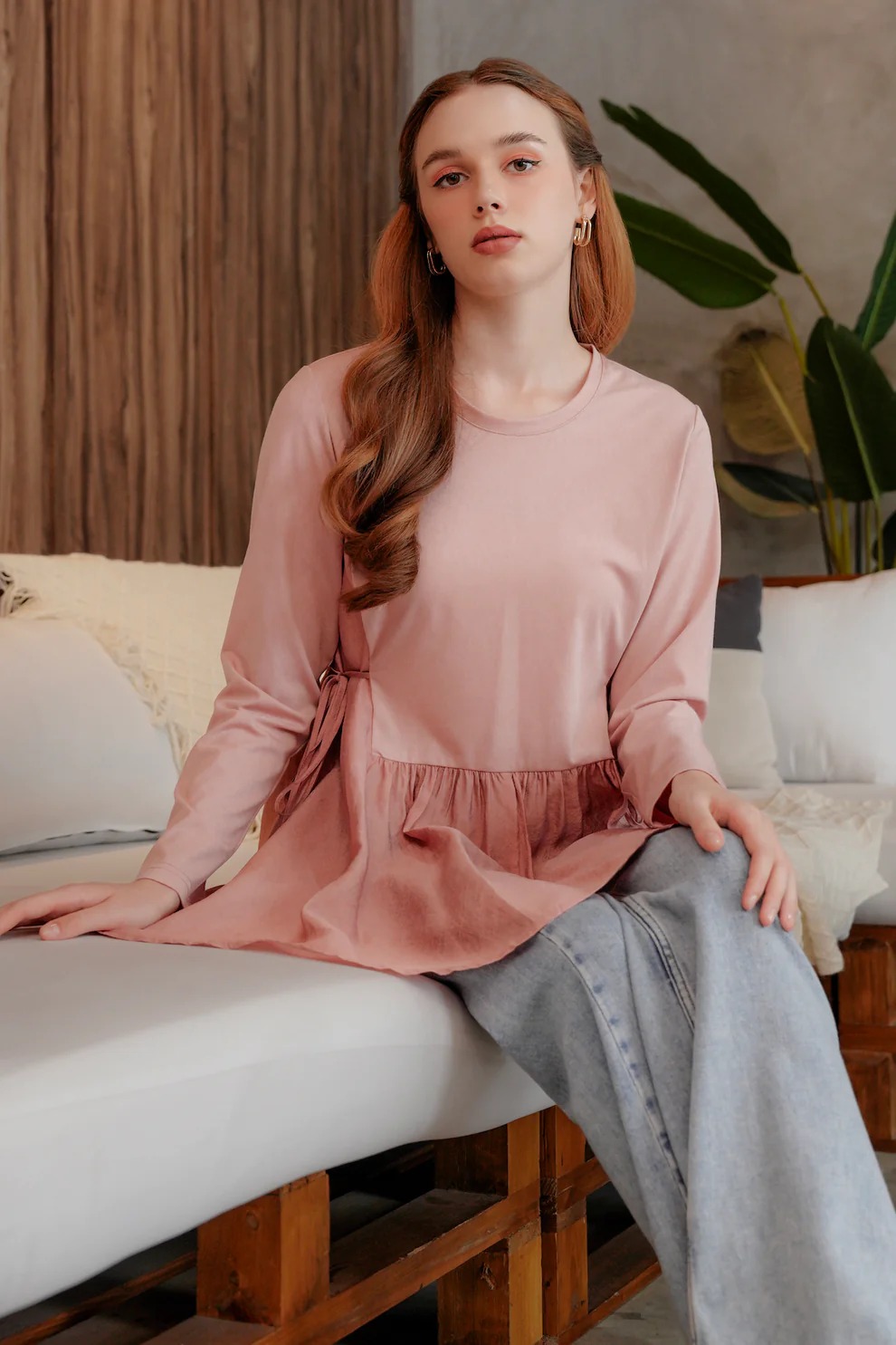 CAMELIA BLOUSE - BENANG JARUM