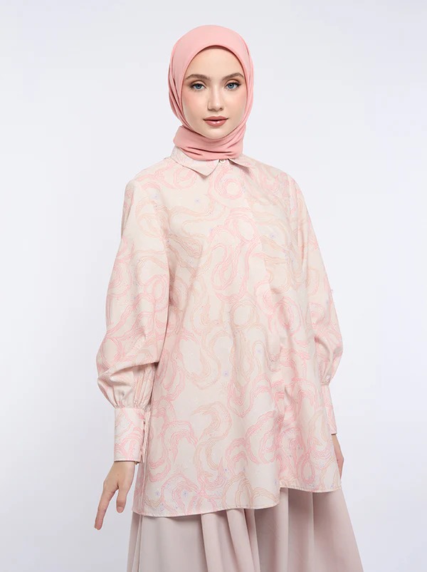 AKASHA BISHOP SLEEVE TOP - KAMI