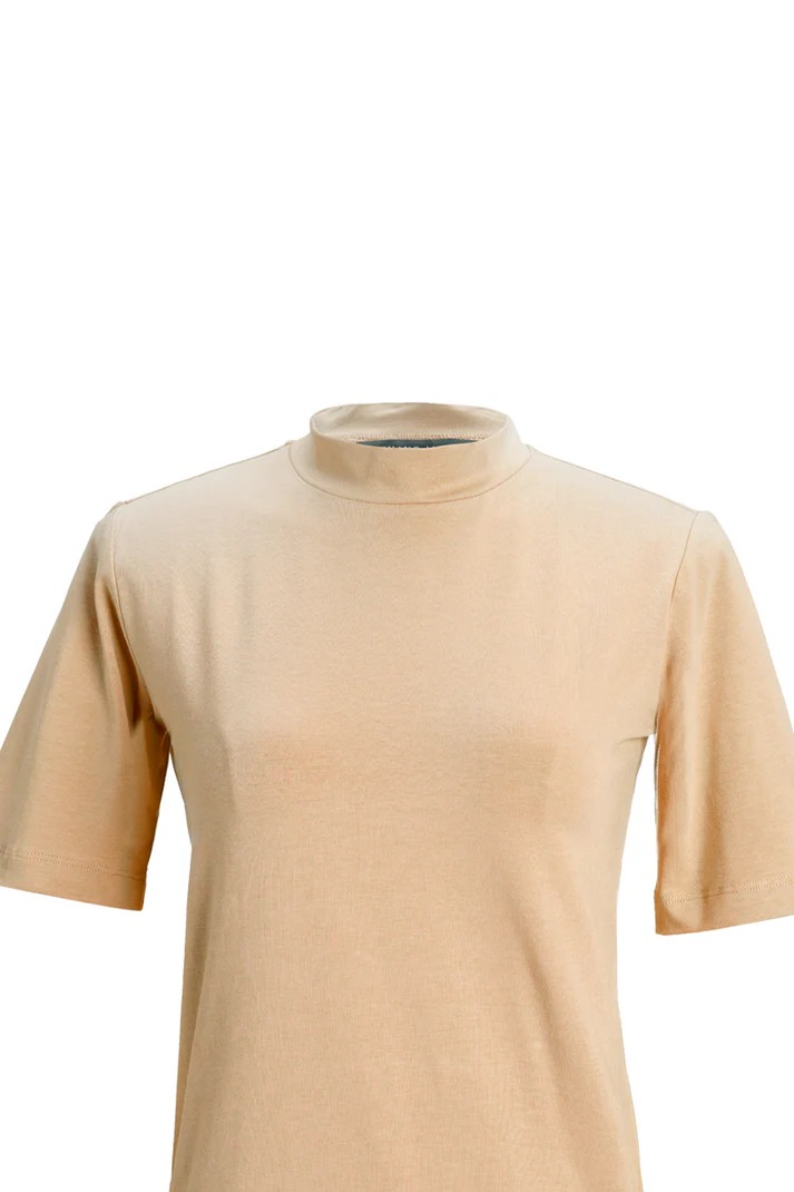 HIGHNECK T-SHIRT - BENANG JARUM