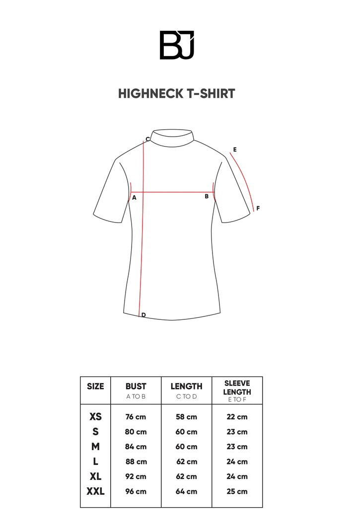 HIGHNECK T-SHIRT - BENANG JARUM