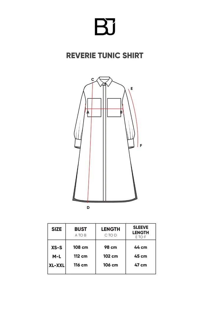 REVERIE TUNIC SHIRT - BENANG JARUM