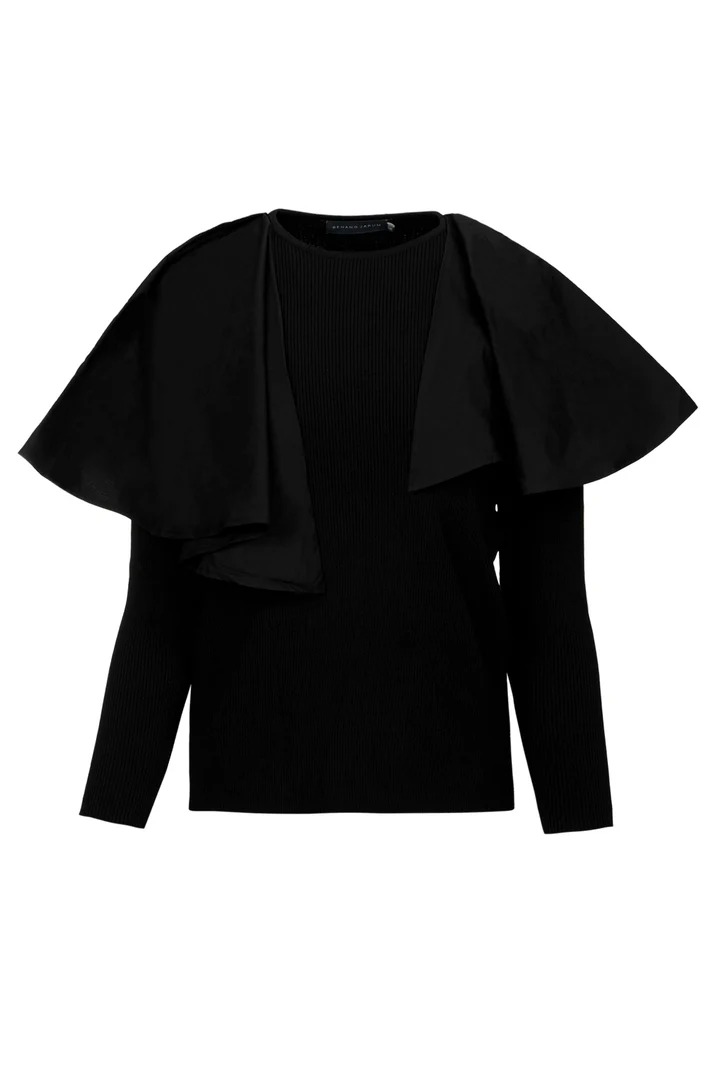 ANNA CAPE TOP - BENANG JARUM