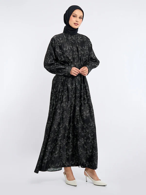 LIANA PLEATED DRESS - KAMI