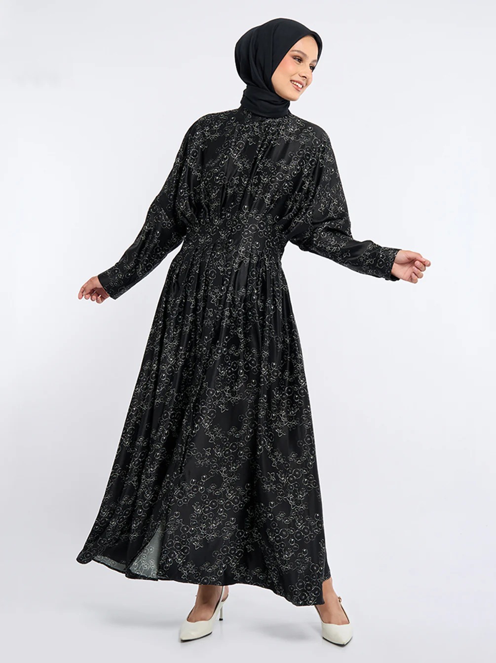 LIANA PLEATED DRESS - KAMI