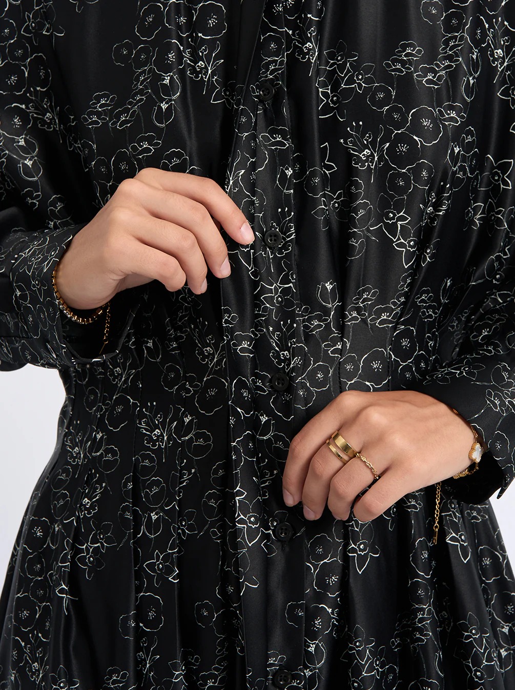 LIANA PLEATED DRESS - KAMI
