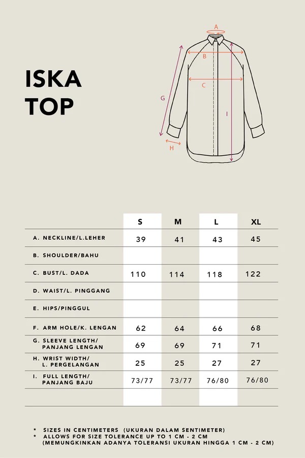 ISKA EMBROIDERY COLLAR TOP - KAMI