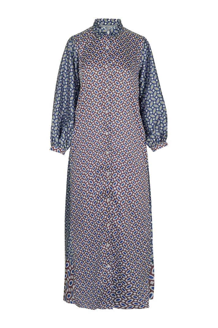 SUN-KISSED SHIRT DRESS - BENANG JARUM